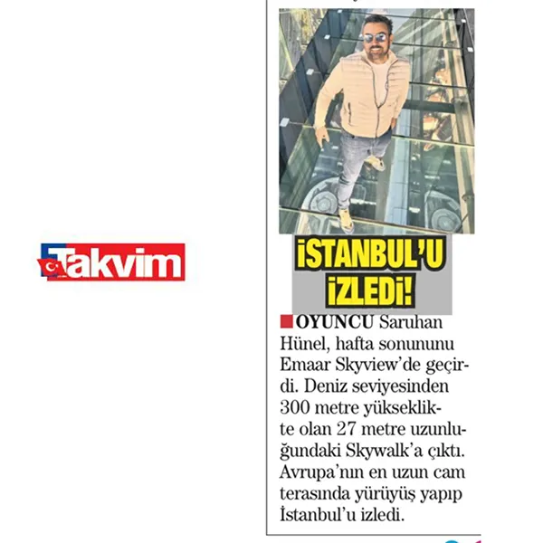 Takvim - Saruhan Hünel