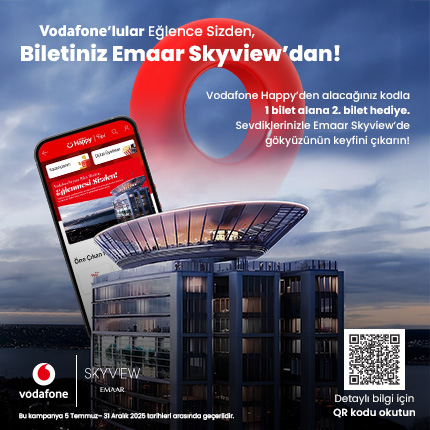 Emaar SkyView Vodafone Kampanya