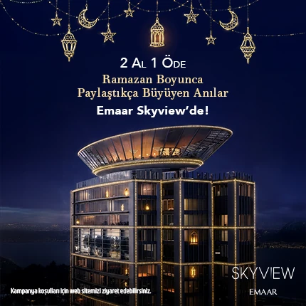Emaar SkyView Ramazan kampanyası