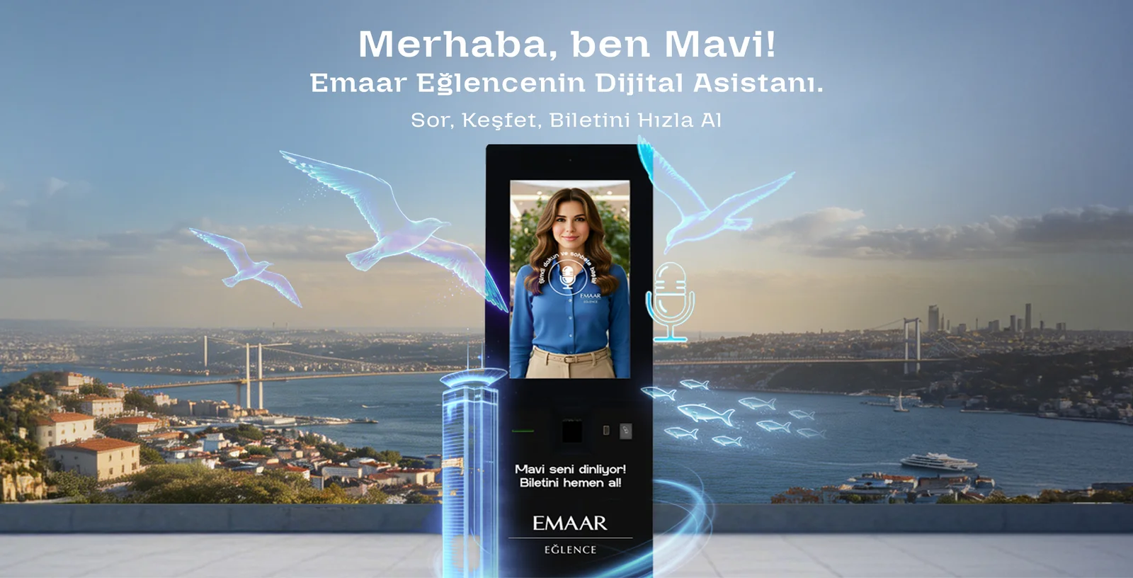 emaar kiosk mavi