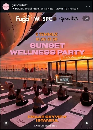 günbatımı wellness parti