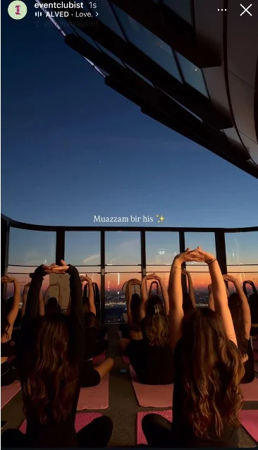 sunset-yoga etkinlik