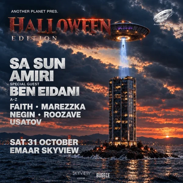 Emaar SkyView Halloween Partisi 2026 afişi, Another Planet